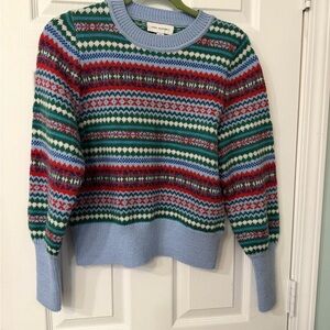Super Soft Patterned Crew Neck Sweater